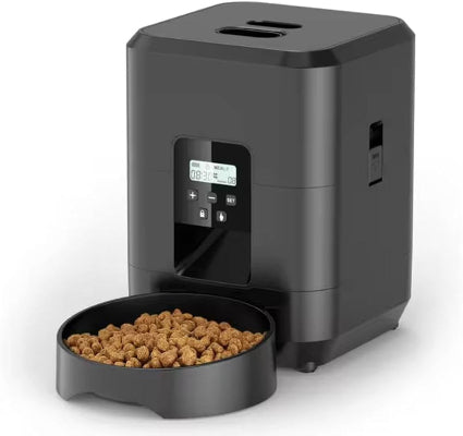 🐾 MixNshop™ Dispensador Automático de Comida para Mascotas 2L – Con App, USB y Batería