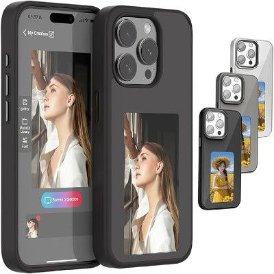MixNshop™ Funda Personalizada con Foto para iPhone – Impresión UV e-ink de Alta Resolución, Protección Antigolpes y Antirrayas.